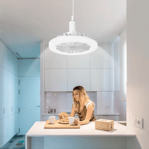 (COMPRE 1 LEVE 2) Luminária LED com Ventilador | FanMaster®